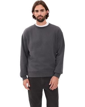 Beyond Yoga Luxefleece Crewneck Pullover - Grey