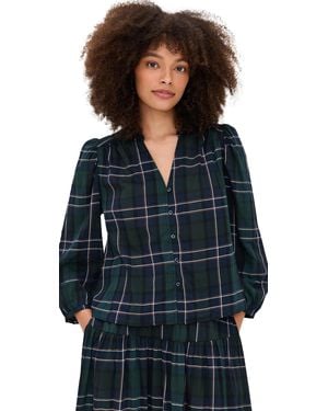 Birds Of Paradis Maisey Blouse - Blue
