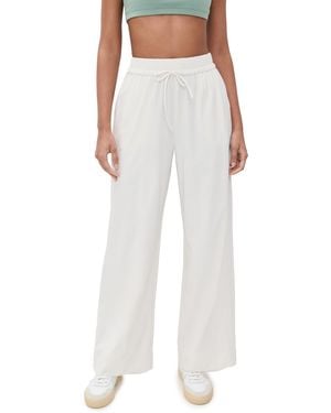 Sweaty Betty Summer City Wide Leg Pants - White