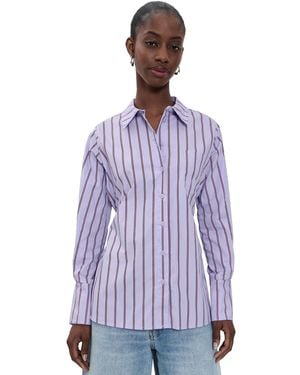 Line & Dot Andi Shirts - Purple