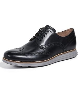 Cole Haan Original Grand Short Wingtip Oxford - Black