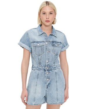 DAZE Topanga Romper - Blue