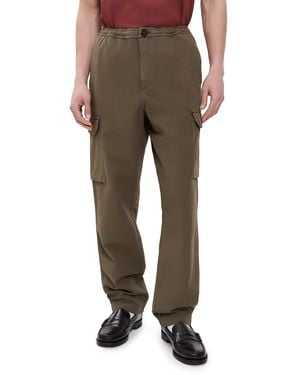 Paul Smith Button Pocket Cargo Pants - Natural