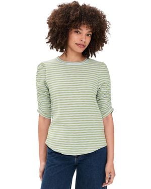 Veronica Beard Waldorf Tee - Green