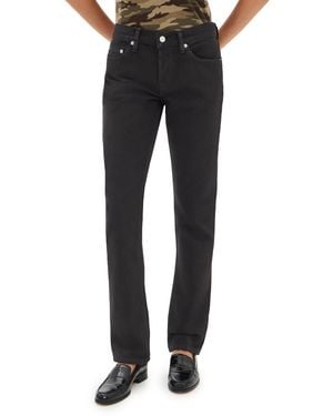 RE/DONE Slim Cigarette Jeans - Black