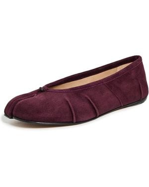 Maison Margiela Tabi Ballerina Flats - Purple