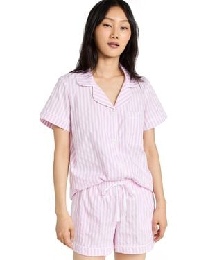 Bedhead PJs Classic Stripe Pajama Set - Pink