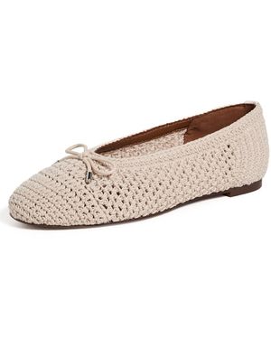 Madewell Hester Crochet Ballet Flats - Multicolour