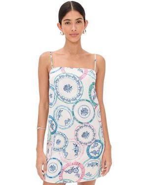 MISA Los Angles Maxine Dress - Blue