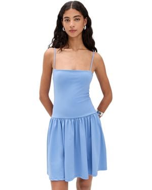 susana monaco flared tank dress Metallic Lace Flare Dress – Ballin's LTD main image 1