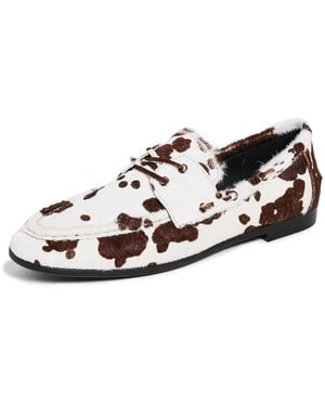 Black Suede Studio Davy Flats - Black