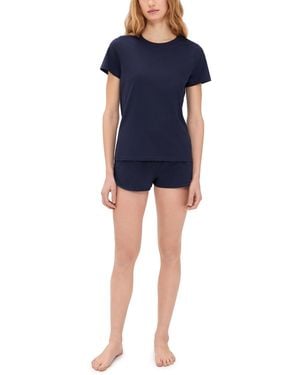 Cozyland by Morgan Lane Mia Boxer Pajama Set - Blue