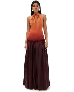 Rendoll Sunset Dress - Red