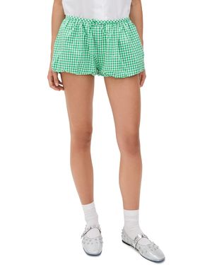 Sandy Liang Kayo Shorts - Green