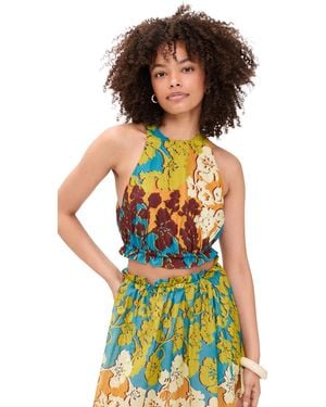 ALÉMAIS Splice Crop Top - Multicolor