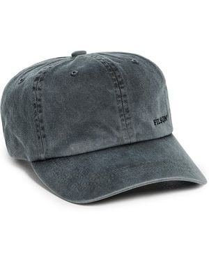 Filson Washed Low Profile Logger Cap - Black