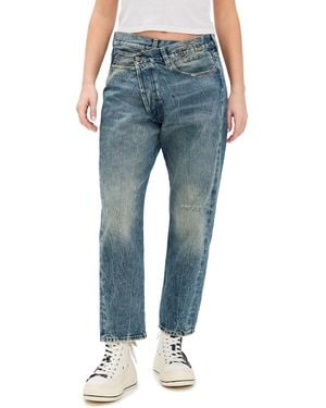 R13 Cross Over Jeans - Blue