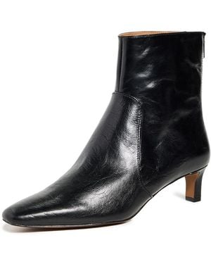 Madewell Dimes Kitten Heel Boots - Black