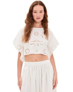 Hunter Bell Keira Top - White