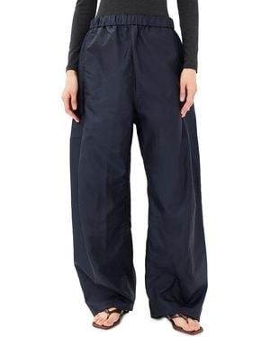 Tibi Crispy Nylon Winslow Balloon Pants - Blue