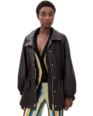 Simon Miller Yara Faux Leather Jacket - Black