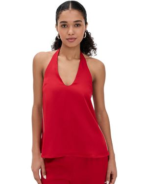 Seven Wonders Bailie Halter Top - Red