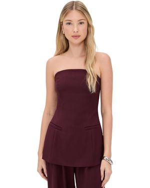 4th & Reckless Maggie Corset - Red