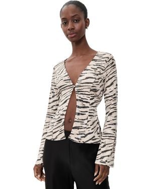 Bailey Rose Zebra Top - Black
