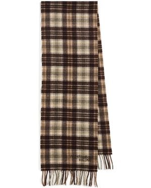 Acne Studios Canada Cashmere Check Scarf - Multicolor