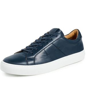 GREATS Royale 2.0 Leather Sneakers - Blue