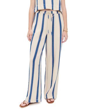 Birds Of Paradis Vera Pants - Blue