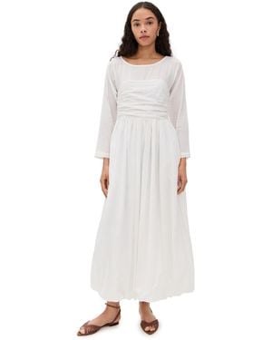 La Maregold Delfina Dress - White