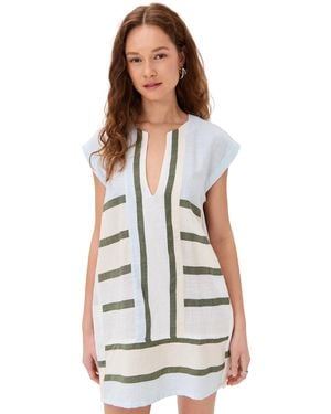 lemlem Elina Caftan - White