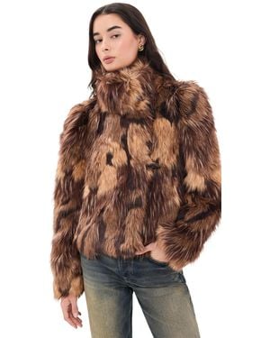 UGG Tesie Toggle Jacket - Brown