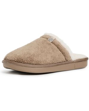 Brunch Essential Shearling Slippers - White