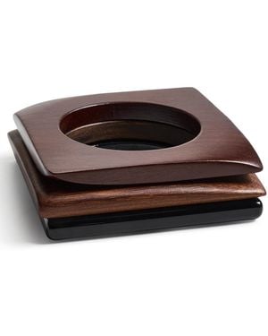 Heaven Mayhem Notte Bangle Set - Brown