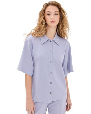 BITE STUDIOS Jersey Short Sleeve Shirt - Purple