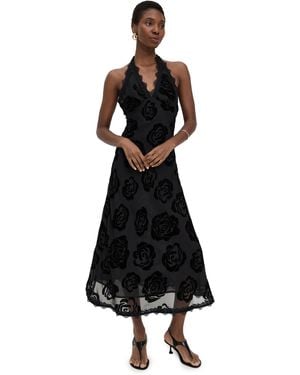 Lioness Stars Align Midi Dress - Black