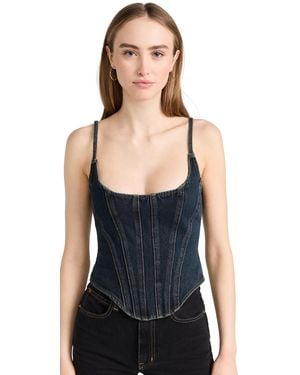 Lioness Capri Corset Top - Black