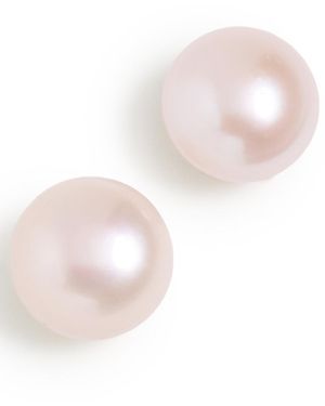 Shashi Grande Essential Studs - White