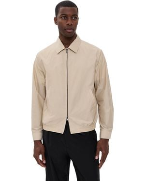 Theory Zip Blouson Jacket - Natural