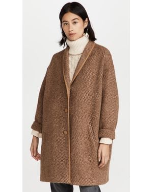 Isabel Marant Jelanyo Coat - Brown