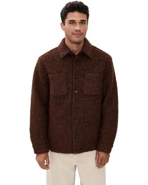 Wax London Mount Reversible Overshirt - Brown