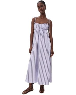 Line & Dot Andi Maxi Dress - Purple