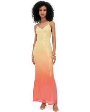 brown lace bodycon dress Sequin Ribbon Square Neck Lace Up Back Bodycon Dress – Camille La Vie main image 0