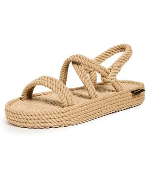 Bohonomad Bahamas Platform Sandals - White