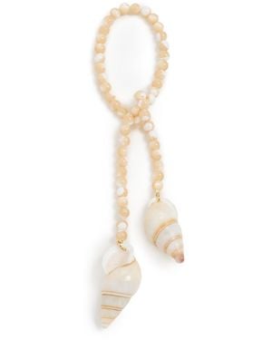 Madewell Shell Bag Charm - White