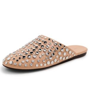 Tory Burch Studded Mules - Black