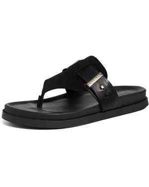 Varley Suna Toe Post Sandals - Black