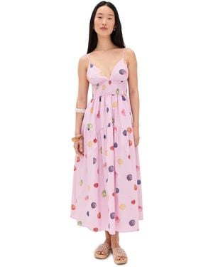 En Saison Fruit Medley Maxi Dress - Pink